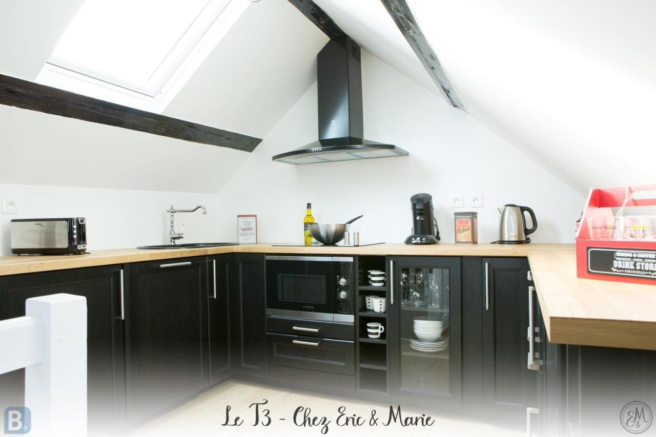 Les Maisons De Maje - Le T2-T3 Honfleur Oda fotoğraf